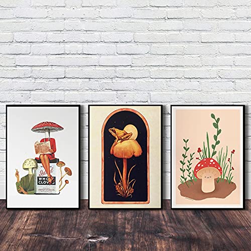 Peinture minimaliste image salon décor à la maison : triptyque vintage 50x70cm sans cadre
