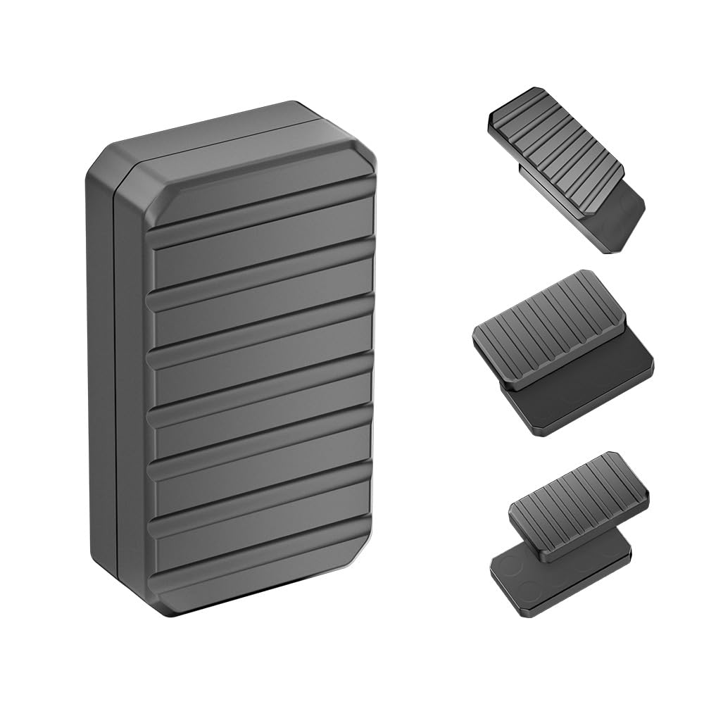 OBESTEDC Magnetic Slider Fidget Toy,Best Push Card Fidget Spinner,Pressure Stress Relief Decompression Focus for ADHD Autism,Kid Adult Bulk Home Office Executive Office Work Metal Toy (Black)