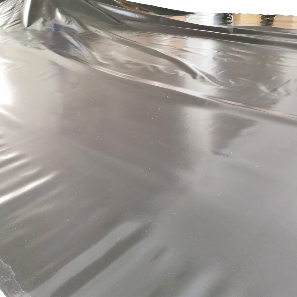 TECHTONGDA 20X30' HDPE Pond Liner Flexible Waterproof Garden Fish Pond Pool Liner with 0.3mm Thickness