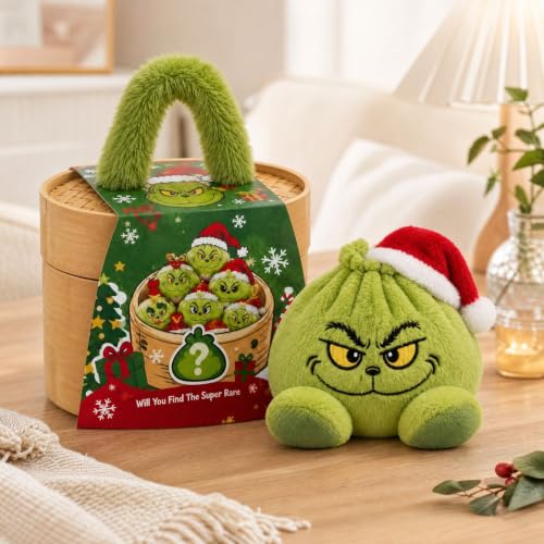 Christmas Giant Dumpling Pillow Cute Plush Slow Reboun Halloween Decor - image 6