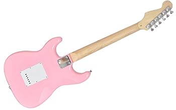 【美品】PLAYTECH エレキギター プレイテック ピンクホワイト ケース付 Amazon | PLAYTECH (プレイテック) エレキギター フライングV