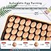 Incubators for Hatching Eggs, 56 Eggs Incubator with Egg Candler, Auto Egg Turner, Temp & Humidity Control, Hatch Day, 360° Viewing for Chicken, Duck, Quail Eggs, Ideal for Farm, School and Lab