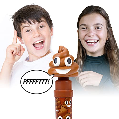 Farting Poop Pen - 7 Funny Sounds - Funny Poop Gifts - Great Kids Party Supplies - Hilarious Pens For Coworkers & Work Gifts - Gifts For Kids - Fun Pens For Kids - Pranks For Kids - Funny Office Gifts #TOP1
