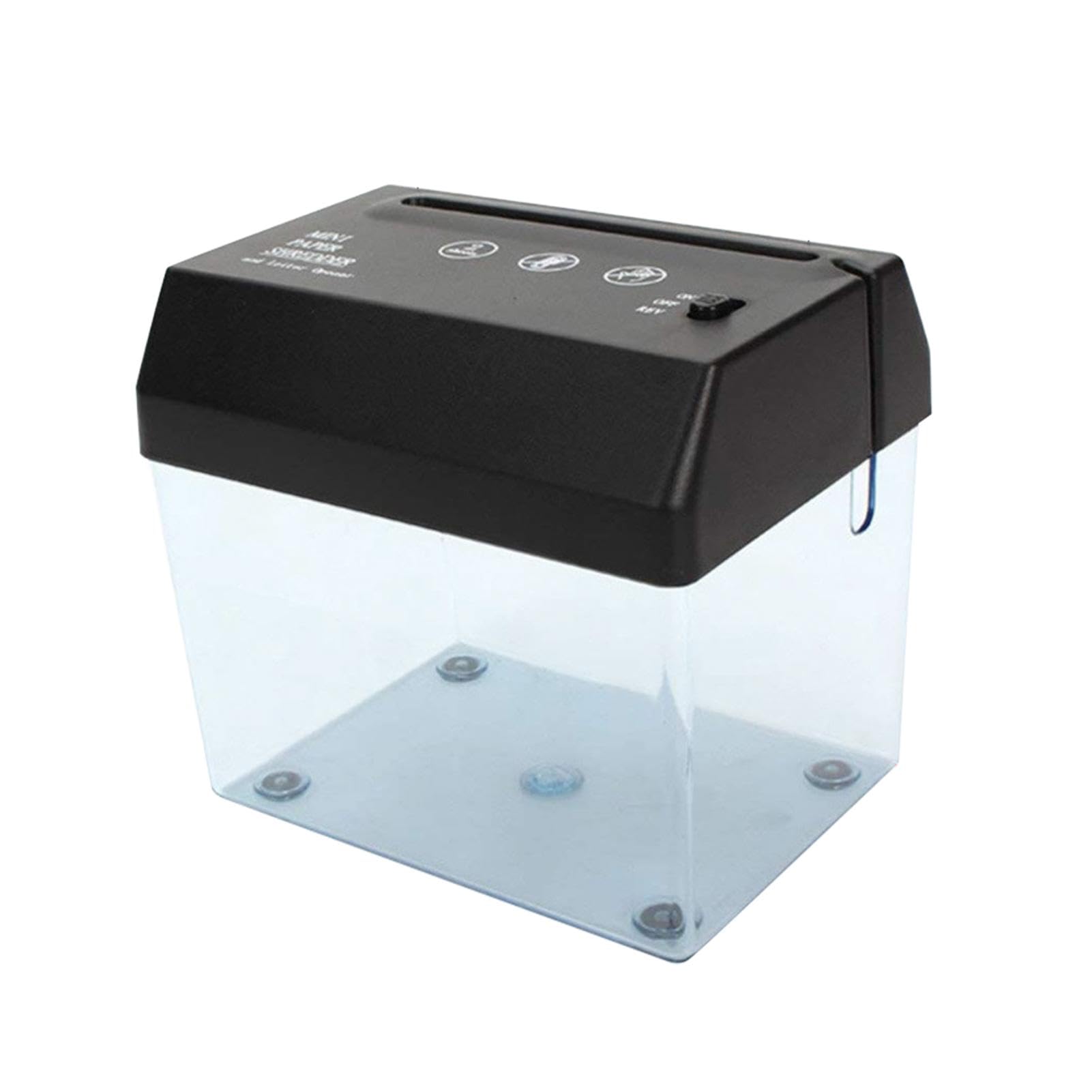 Document Shredder - Paper Shredder Machine, Confidential Shredder | Battery Powered USB Paper Shredder Machine,Portable Stationery Supplies, Detachable Mini Paper Cutting Machine for School Home