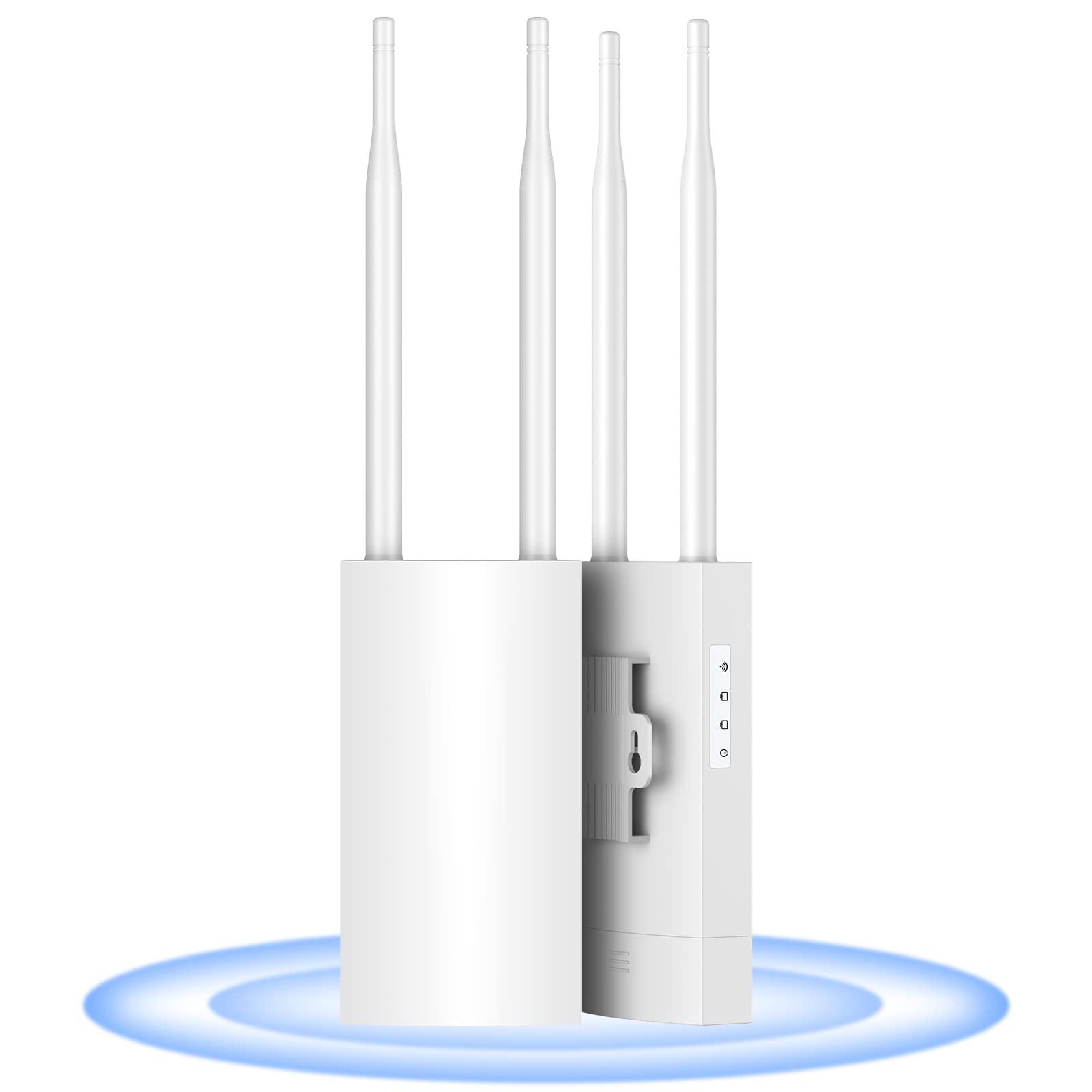 Outdoor WiFi Range Extender,UeeVii 2.4G/5.8G Wireless Gigabit Access Point with 2*5dbi Antenna, Powe