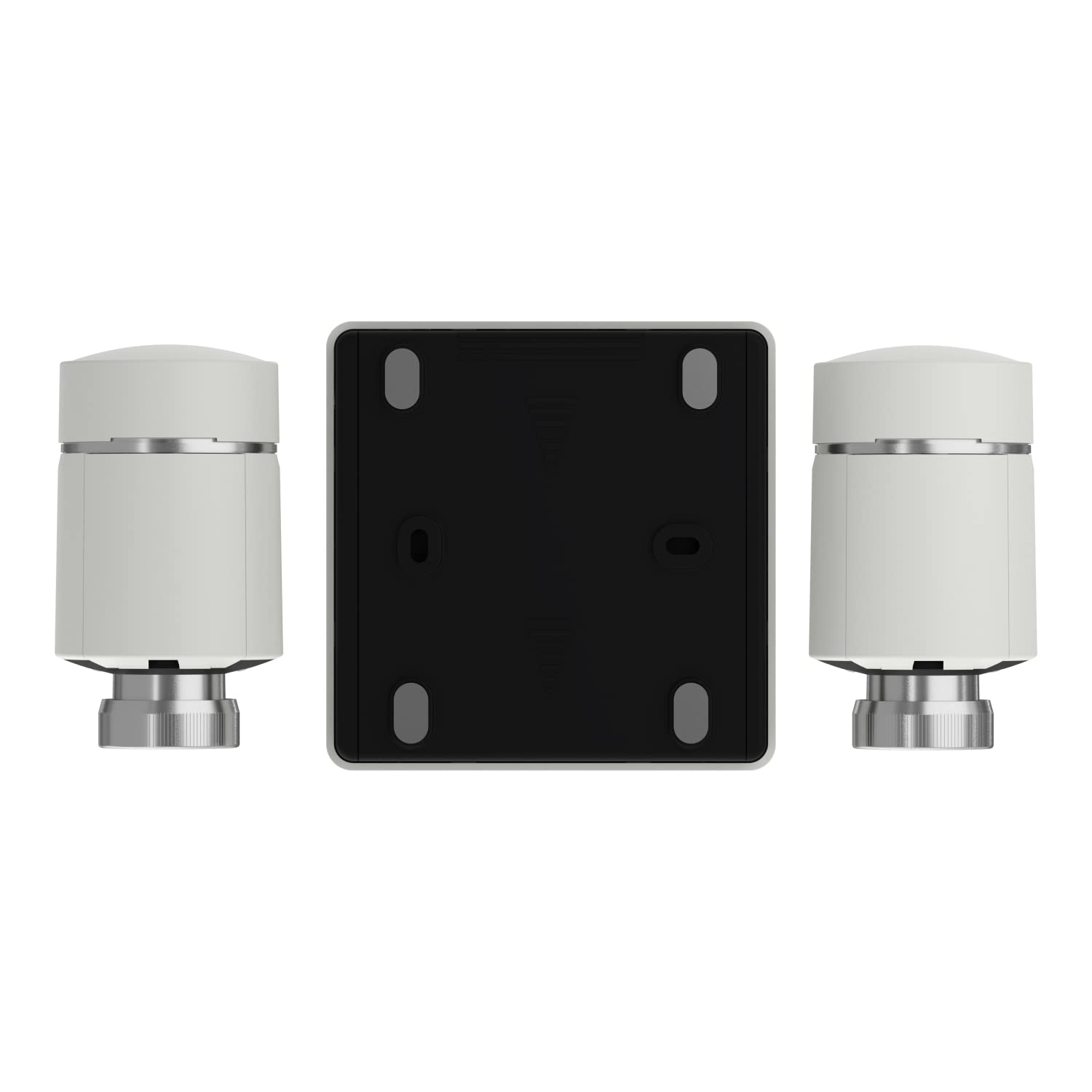 Schneider Electric - Wiser, Kit Vannes Thermostatiques Connectées Passerelle Wifi + 2 Têtes De Vanne, CCTFR6906