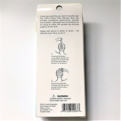 Conair Styling Essentials Ultimate Updo Clip Strong & Lightweight 1 ea