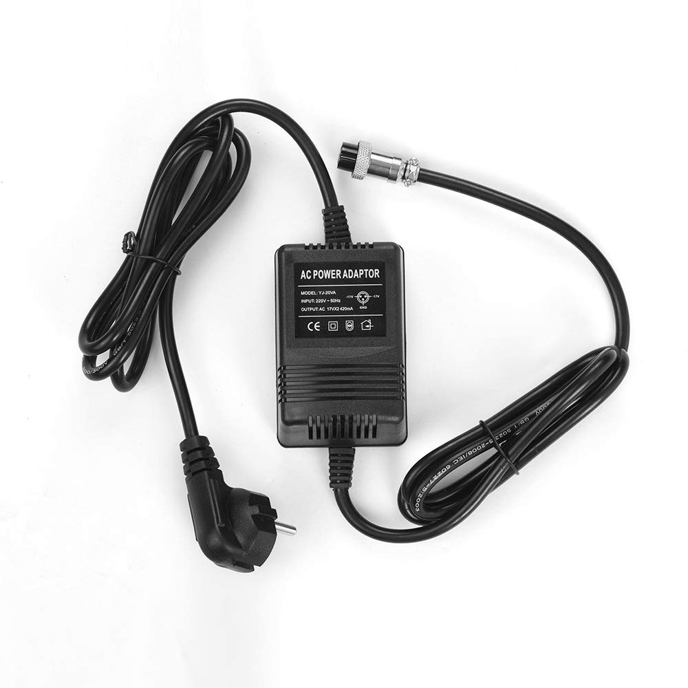 17v 420ma Console de Mixage Alimentation Adaptateur Secteur Connecteur 3 Broches Entrée 220v Prise UE pour F4/F7/6fx/Mg82x