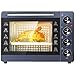 Horno multifunción, Horno eléctrico de 32 litros, Horno pequeño, Puerta de Vidrio Doble, Control de Temperatura Independiente, Temporizador de 60 Minutos, 1500 vatios útiles