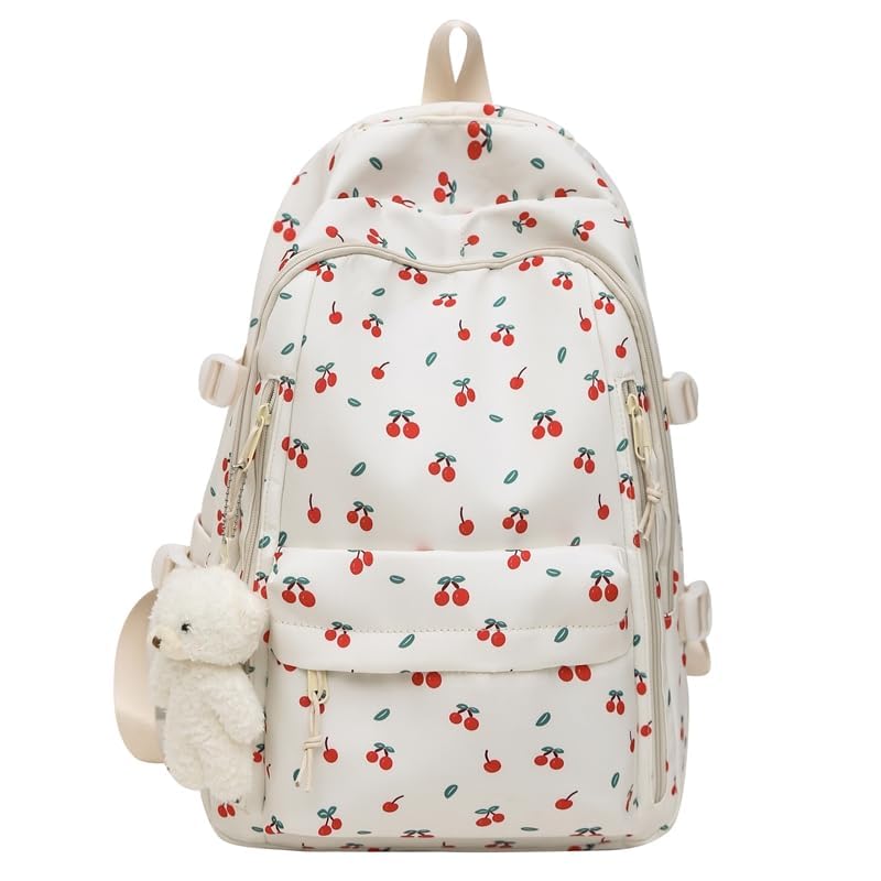 Coquette Flower Backpack - Cute Aesthetic Backpack Kawaii Daypack Coquette Backpacks