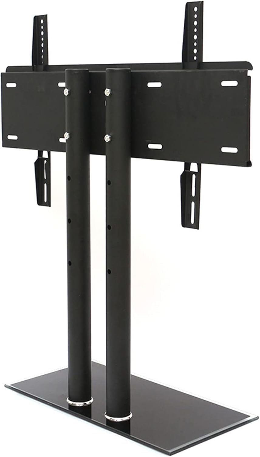 asdchZen Monitor Arms Tv Stand Desktop Tv Stand Desktop Tv Base,Suitable For 40 Inch To 70 Inch Screens,Adjustable Height,Dual Column Support