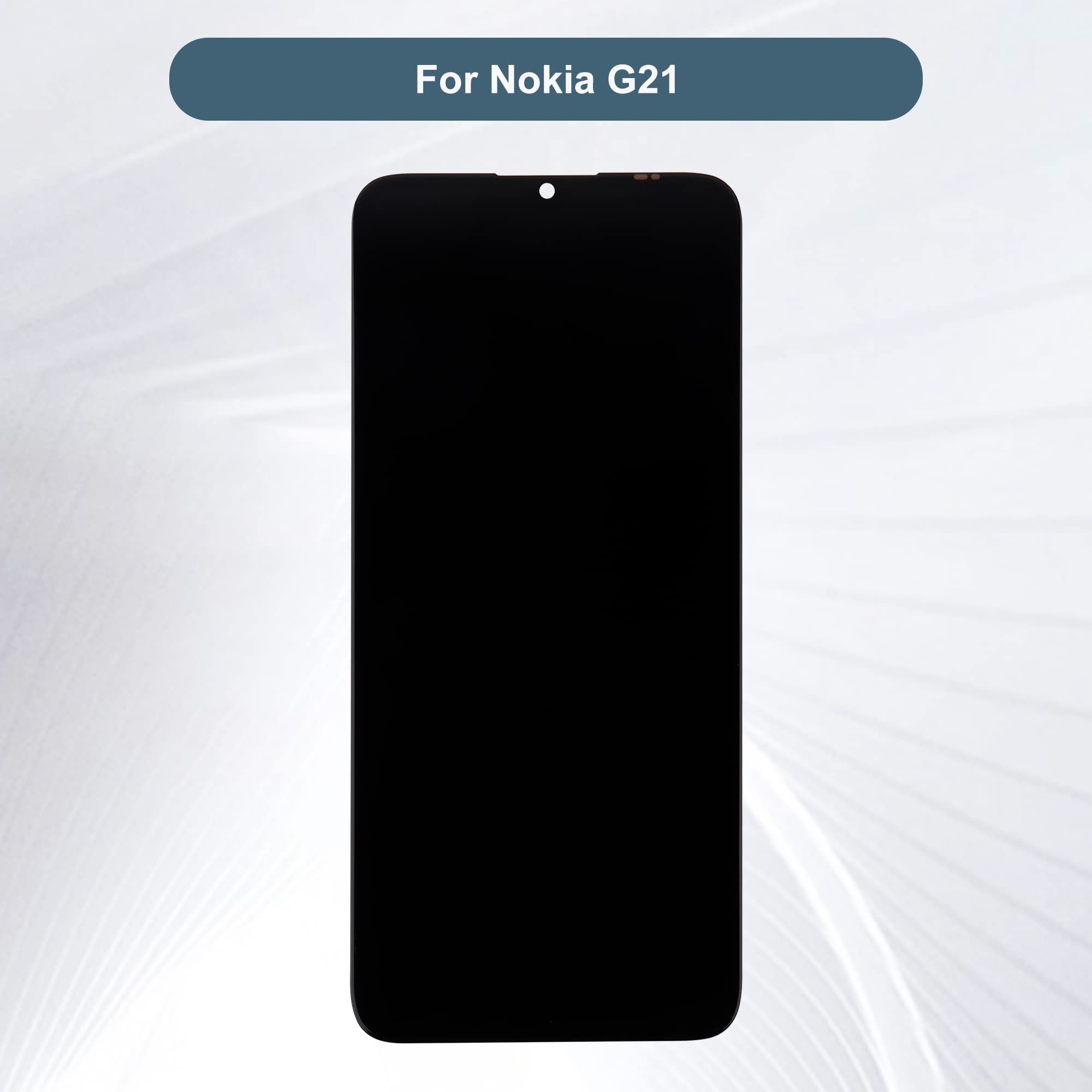 BRAYGOS Display LCD + Touch Screen Per Nokia G21 TA-1418 TA-1477 – Assemblaggio Nero