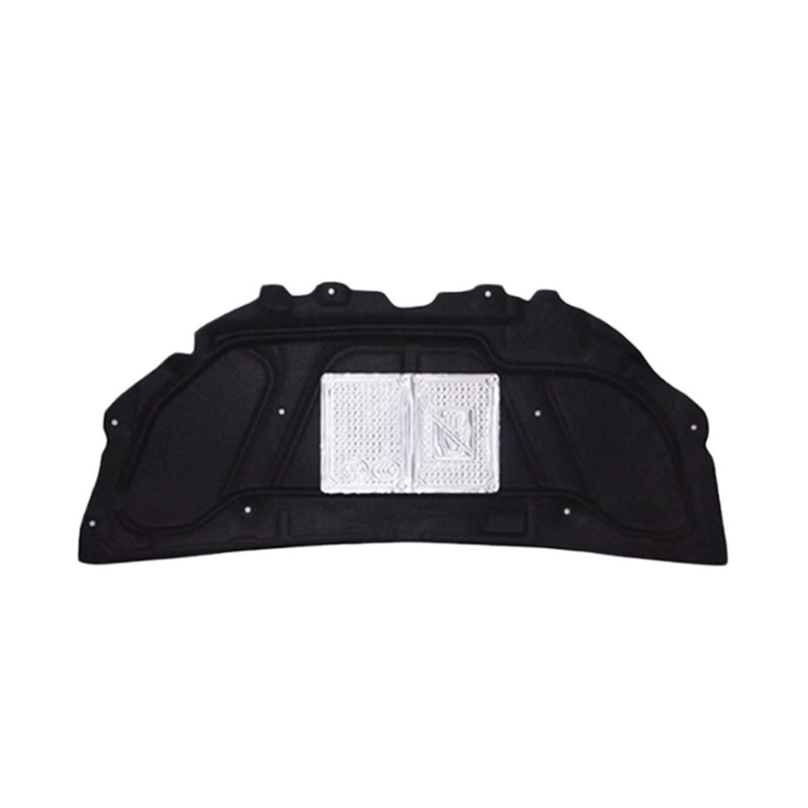 Qopuynh 2001-2004 Heat Sound Insulation Cotton Car Hood Engine Cover For 307 2001-2014 Insulation Liner Cotton Pad Soundproof Heat Thermal Mat Accessories