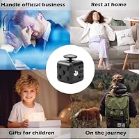 Fidget Cube 6pcs Anti Stress Würfel Spielzeug Fidget Toys Fidget Würfel Anti Stress Spielzeug Infinity Cube Für Kinder Und Erwachsene Stressaubbau Bei Nervösität – Ansicht 7