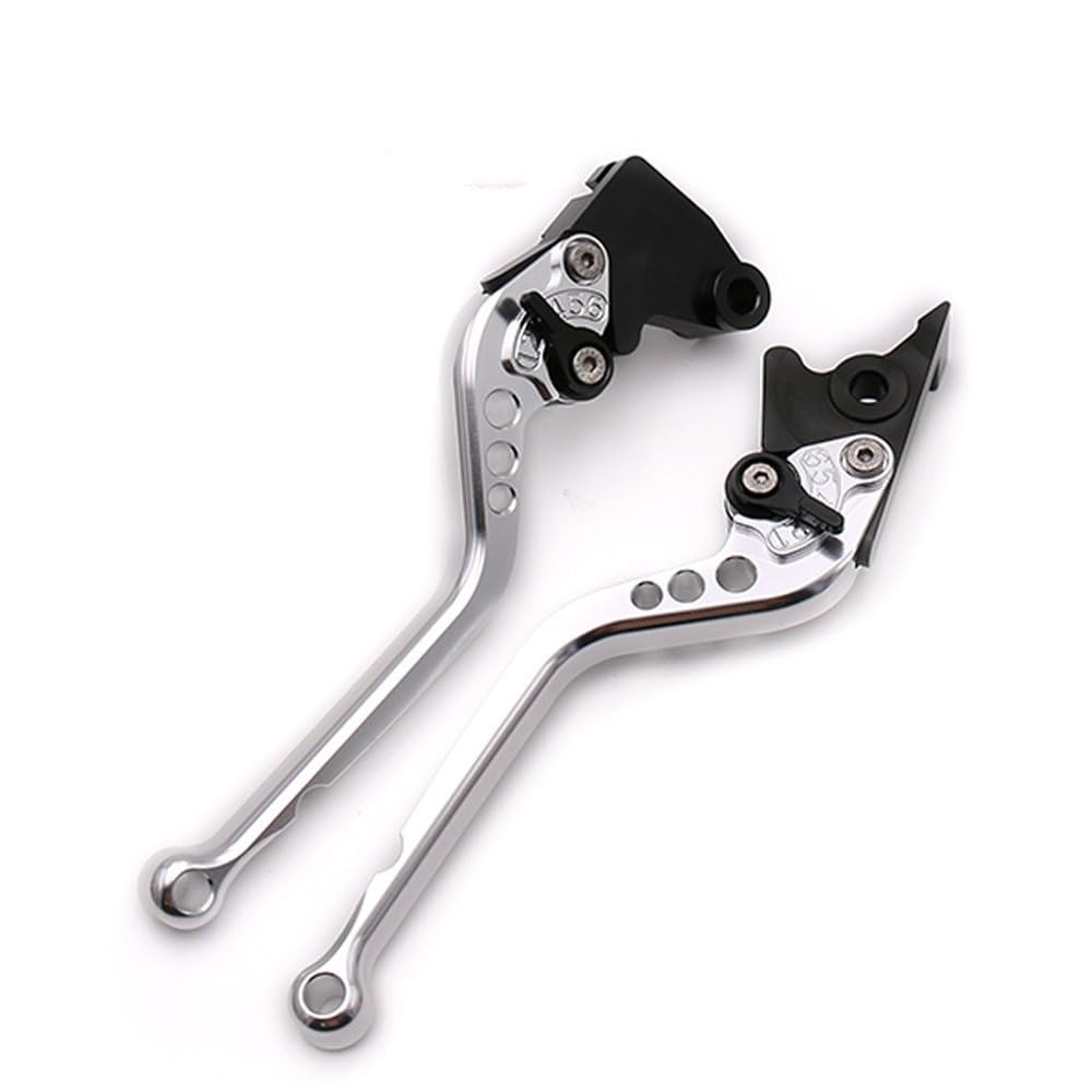 Pfdwmdoi Long Silver Brake Clutch Lever Fit For Rc390 For Rc250 For Rc200 For Rc125 2013-2021 Short Brake Clutch Levers(Long Silver)