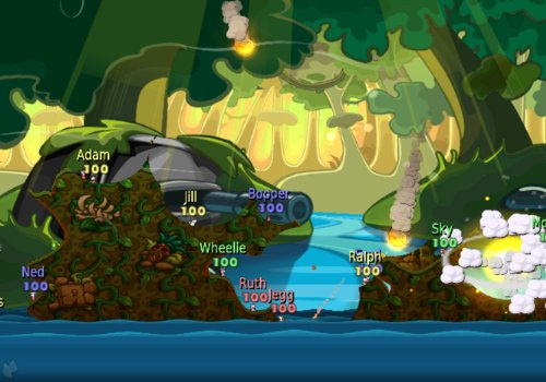 Worms Battle Island - Nintendo Wii #TOP3