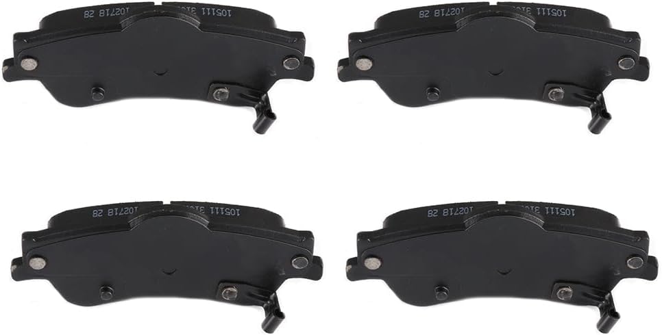 AUTOMUTO 4PCS Rear Semi-Metallic Disc Brake Pads Set D1352 For Chevrolet Caprice 2011-2017,For Chevrolet SS 2014,For Pontiac G8 2008-2009