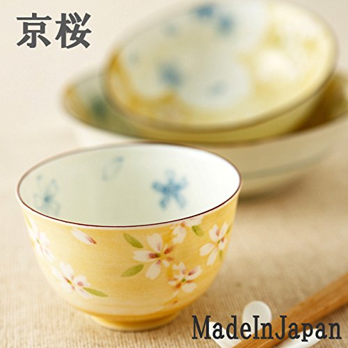 Amazon.co.jp: 京桜 12cm ゆらぎ四〇鉢 小鉢 ボウル 鉢 丸皿 丸