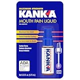 Kank-A Mouth Pain Liquid, Maximum Strength , .33-Ounce