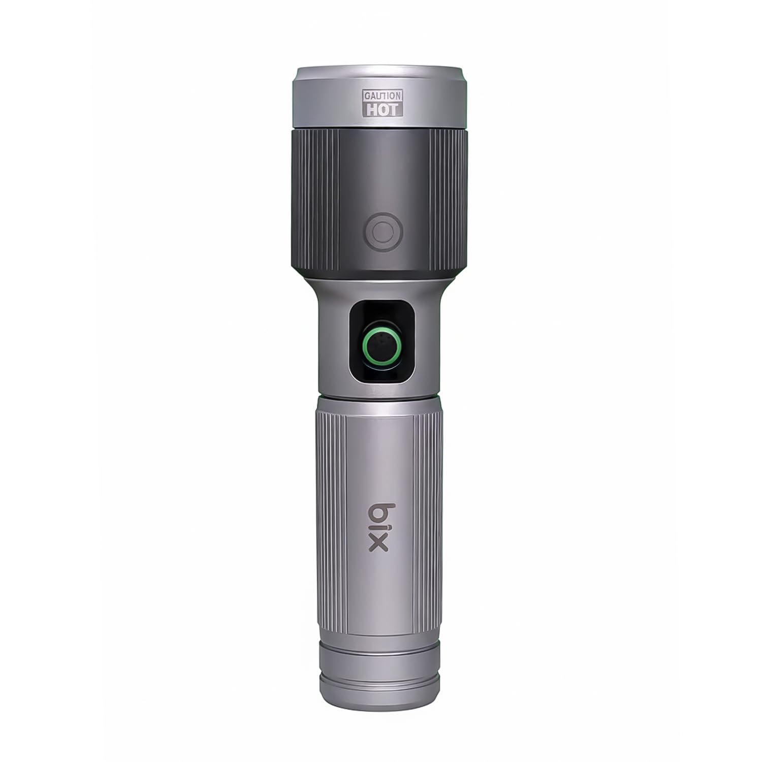 Bix Flashlight BX5141FL 30W LED, Max. 1450 Lümen Parlaklık ve 690 Metreye Kadar Menzilli 2200mAh Şarj Edilebilir LED Bildirimli Kompakt El Feneri