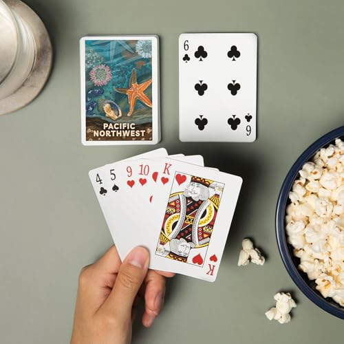 Lantern Press Naipes Pacific Northwest Poker 52 Cartas miniatura 2