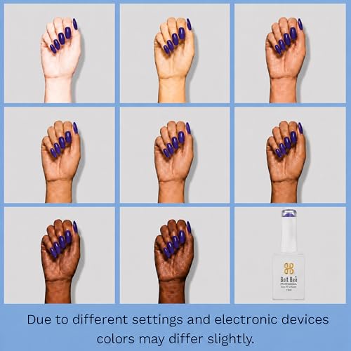 Image of Bolt Bee Royal Blue Color Gel Nail Polish Soak Off UV Gel DIY at Home 15ML Manicure Salon Nail Art