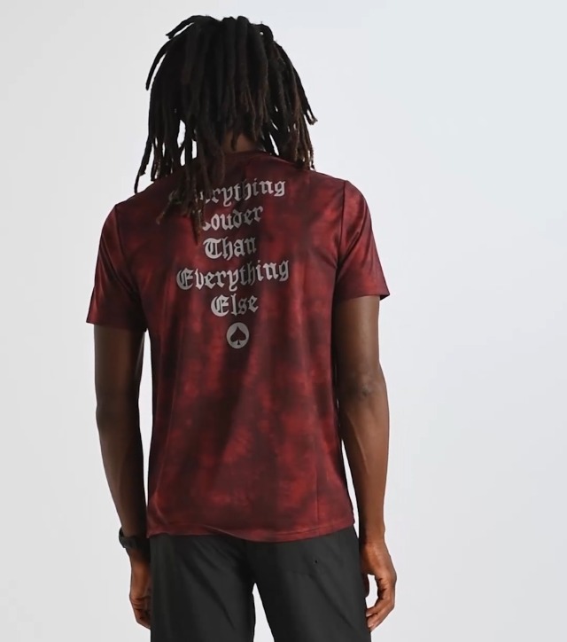 新品ROARK RUN AMOK MOTORHEAD MATHIS RAGLAN Roark Run Amok Mathis Raglan T-Shirt, Moisture Wicking, Fast