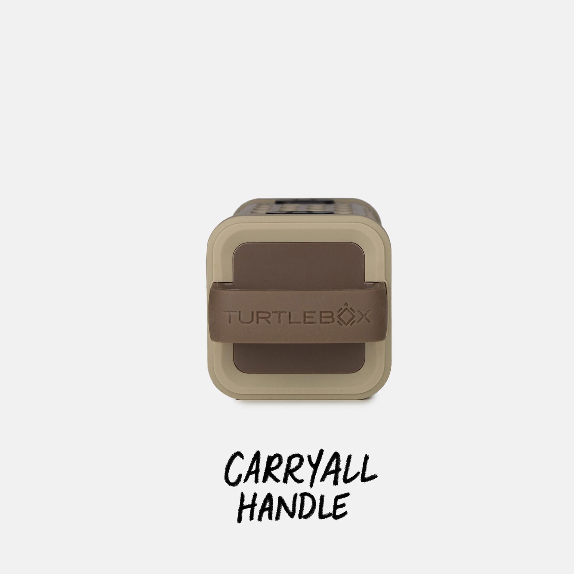 Turtlebox Ranger: Loud! Outdoor Portable Bluetooth 5.4 Speaker | Rugged, Waterproof, Ultra-Portable | Plays to 105db, Deep Bass, Shockproof, Unlimited Pairing for Full Stereo Experience, Tan