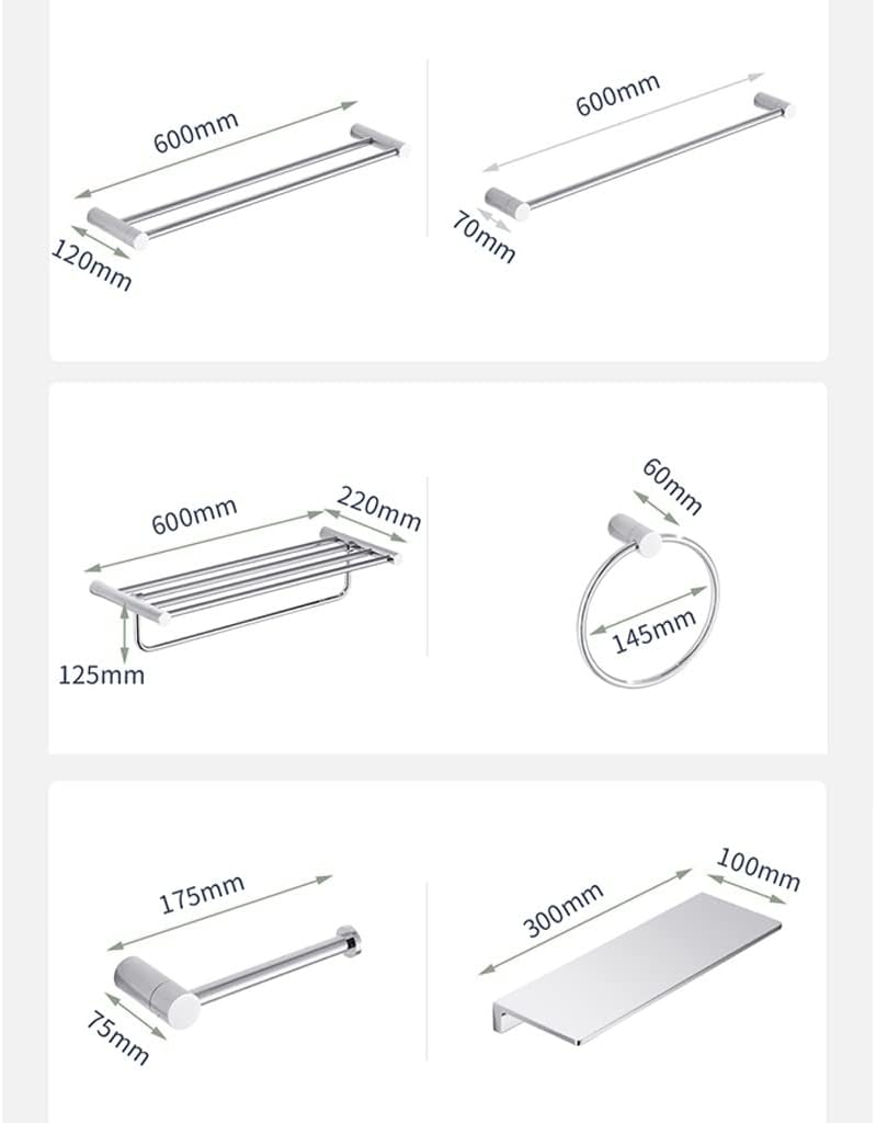 LSLYTQ All Copper Bathroom Thickening Towel Ring, Wall Mounted Style Bathroom Towel Hanger