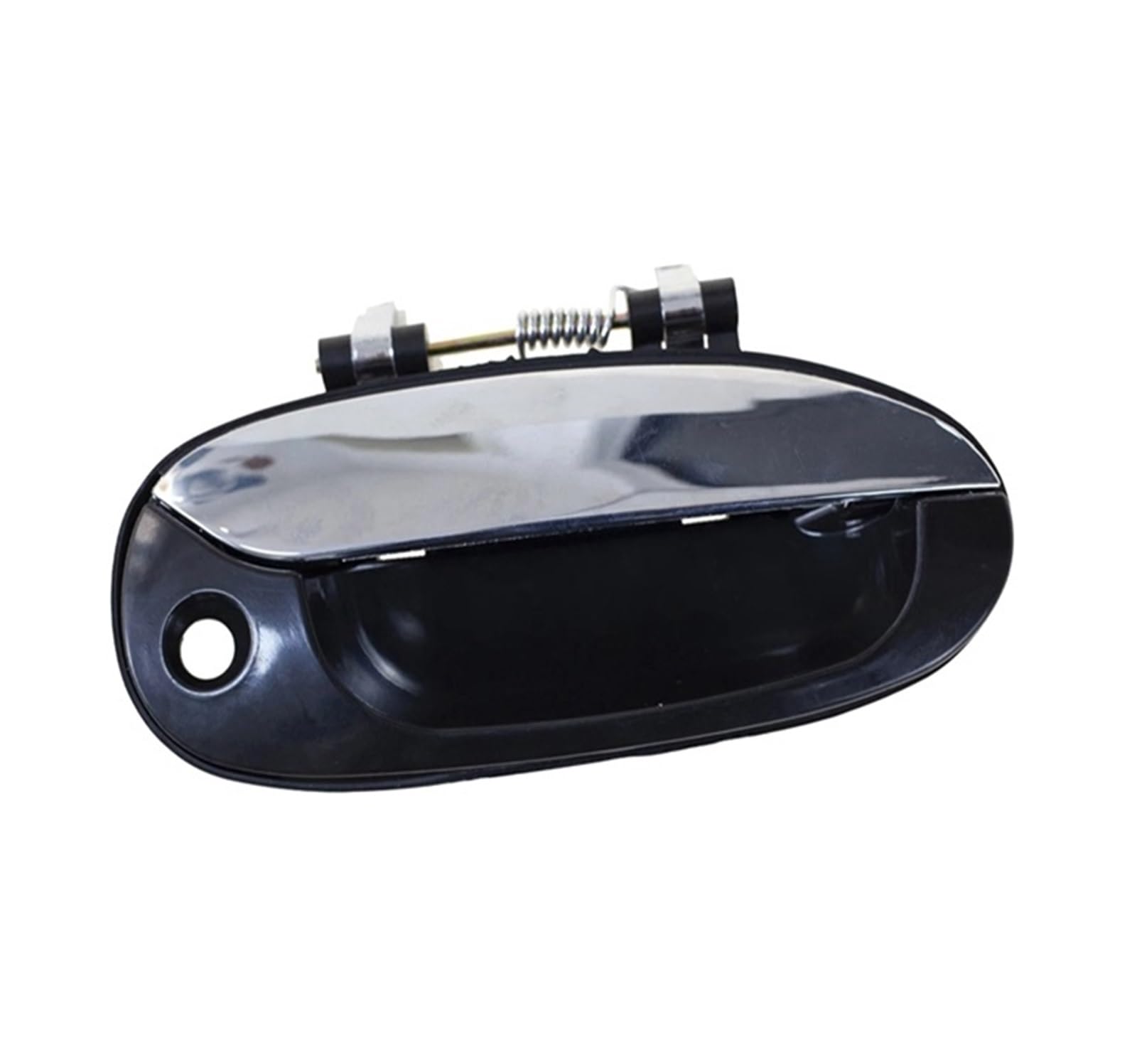 Xdworuw for Hyundai for Kia for Carens Right Outside Handle Car Exterior Door Handle Door Handle Exterior Cover(Black Front)