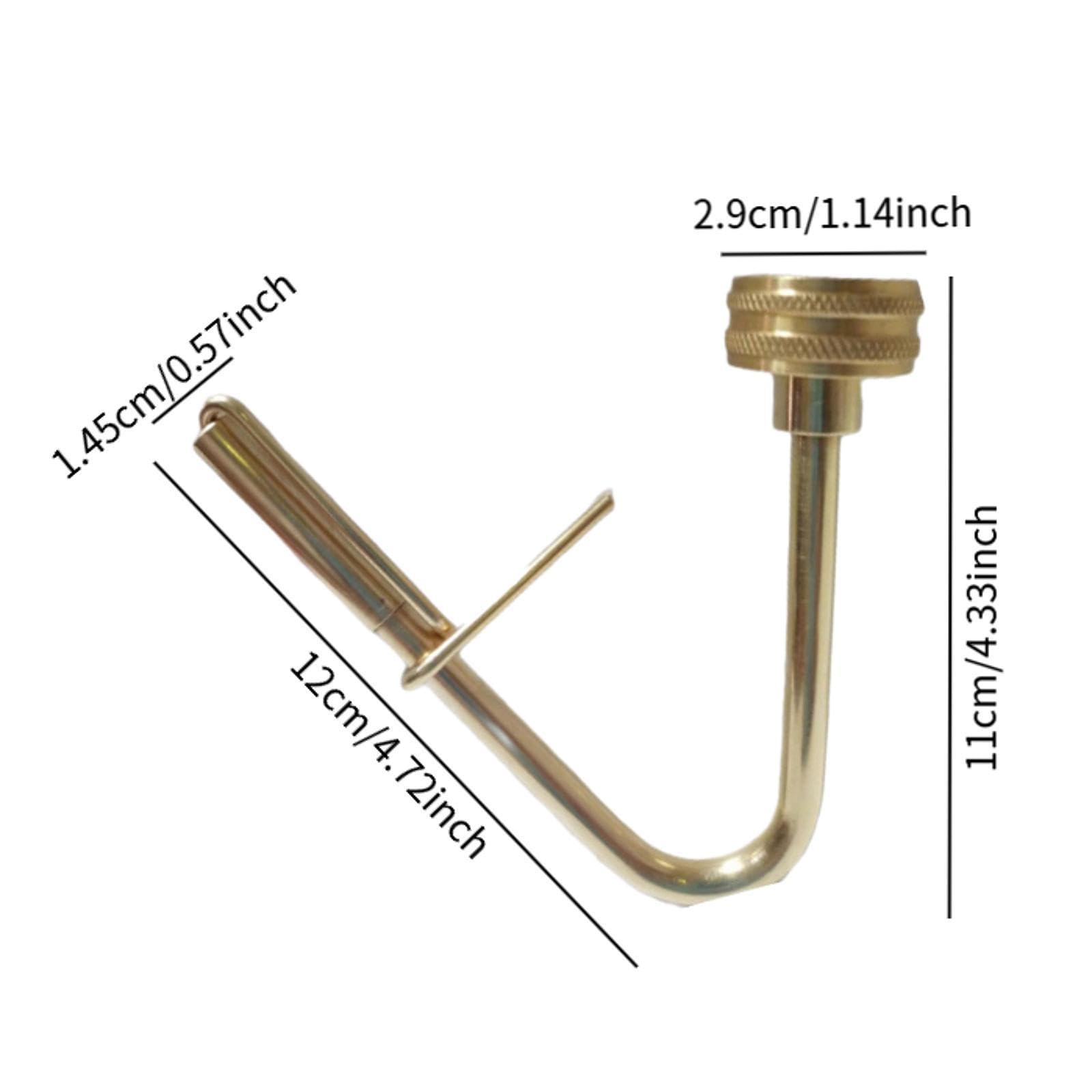 Dispositivo per La Pulizia di Bottiglie con Raggio Singolo, Ugello in Ottone E Pulitore per Palloncini in Vetro per Bicchieri, Tazze, Bicchieri, Aggio