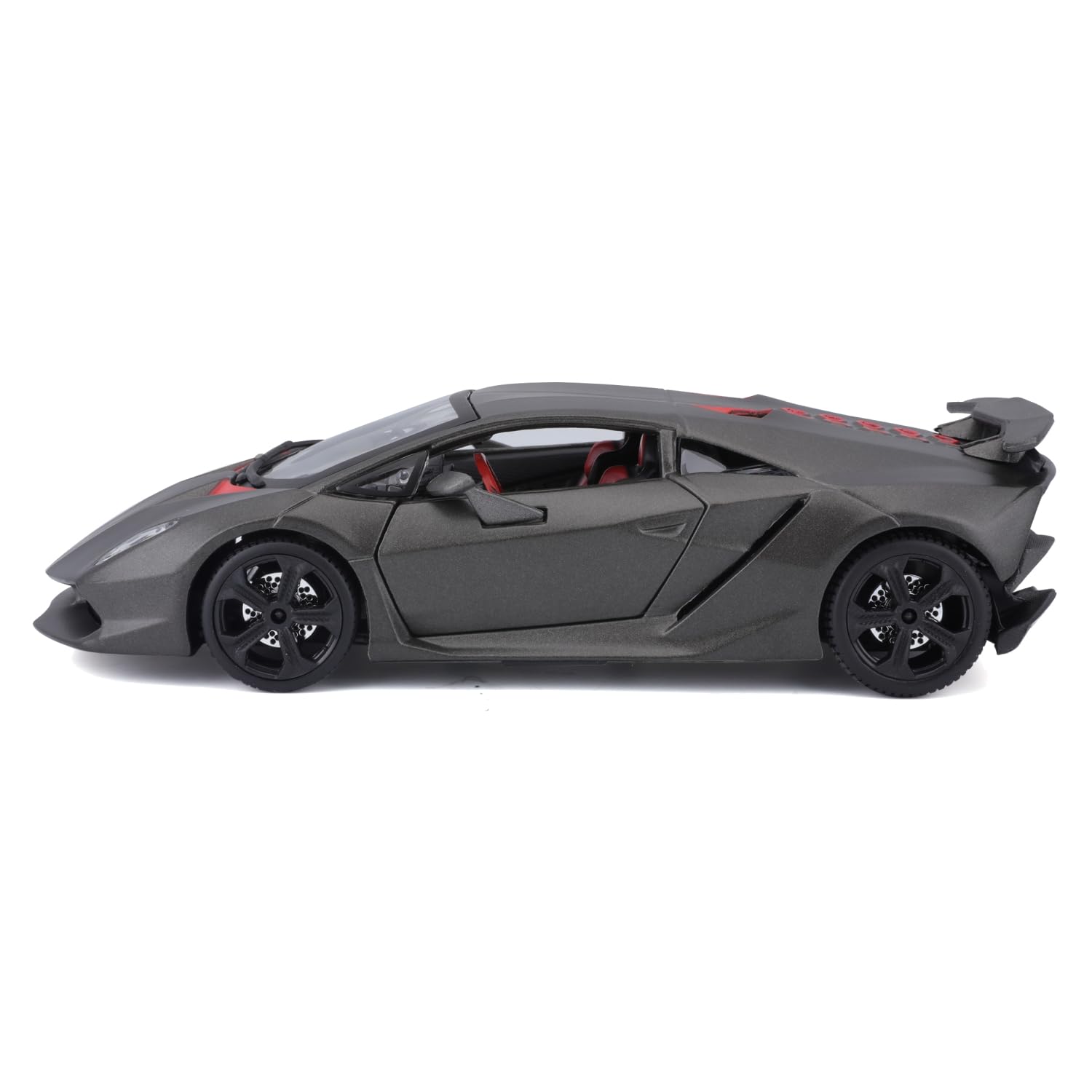 Bburago 18-21061 - Lamborghini Sesto Elemento, Colore: grigio metallizzato
