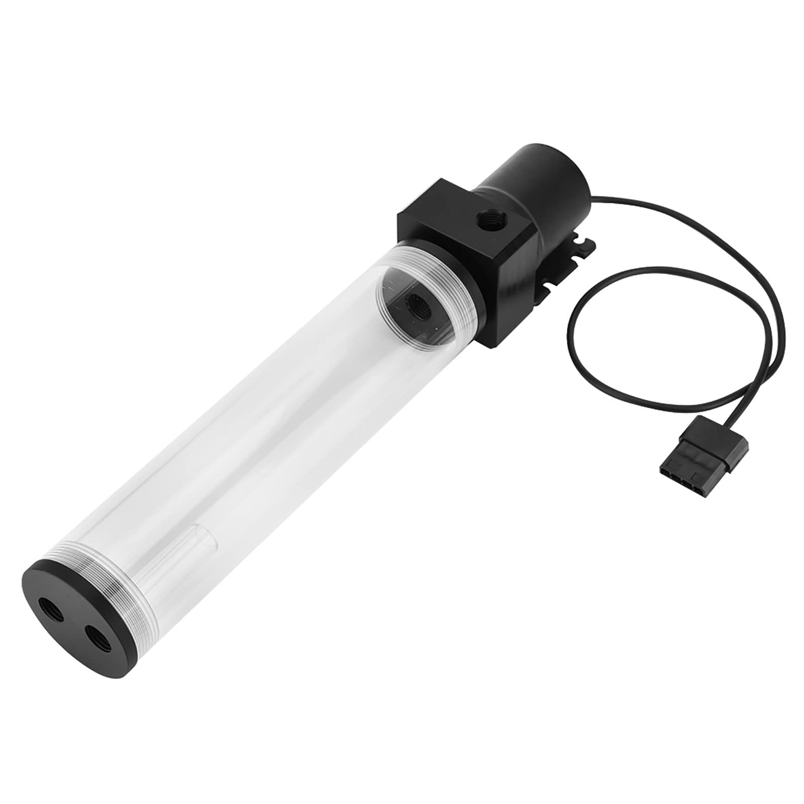 Bomba de Refrigeración por Agua para PC, Bomba de 19 W G1/4 Acrílico Computadora DIY Refrigeración por Agua Kit de Refrigeración por Agua Bomba de Agua de Refrigeración con (210
