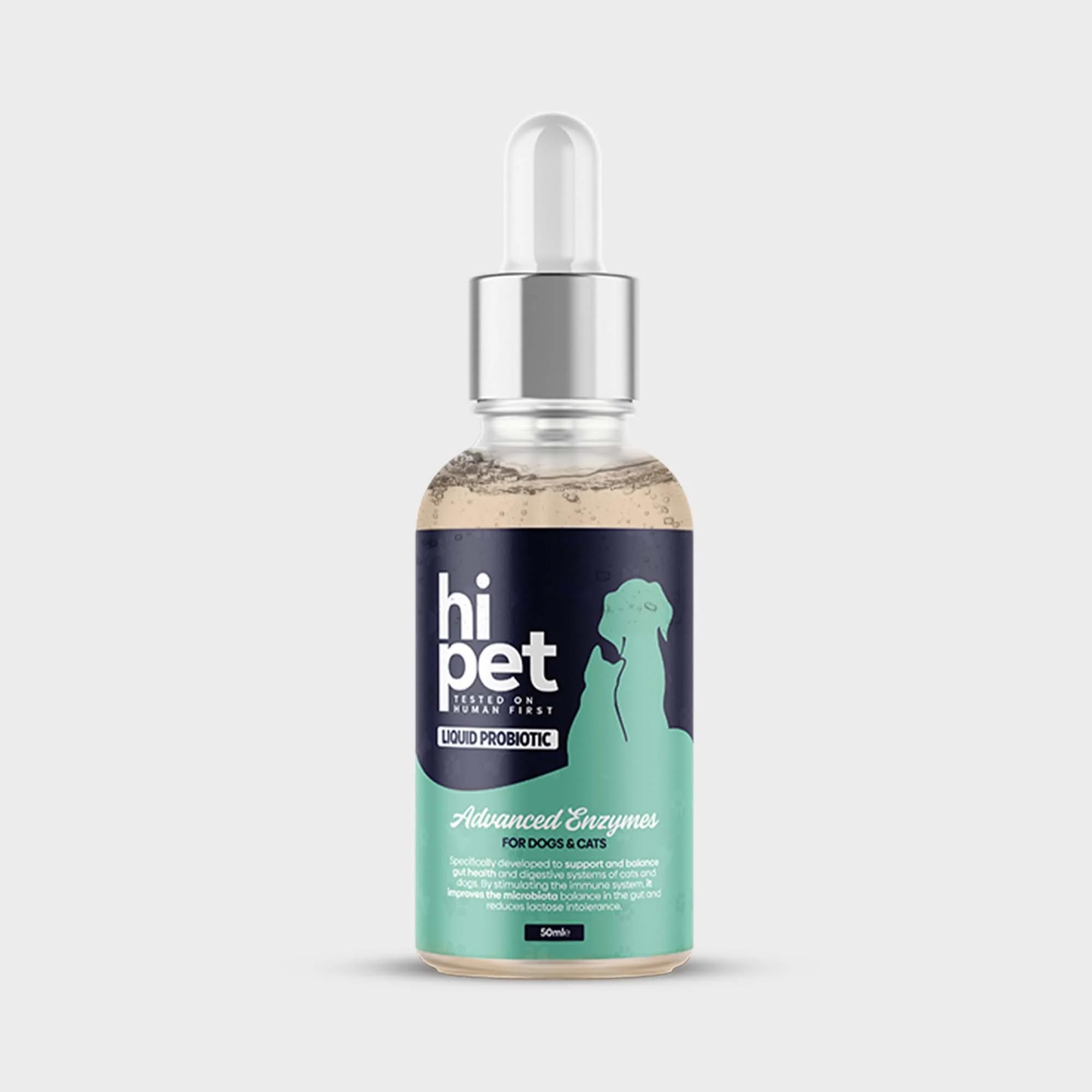 HiPet Hi Pet Special Set for Shedding Cats, Liquid Probiotic, Waterless Cat Shampoo, for Soft & Shiny Coat