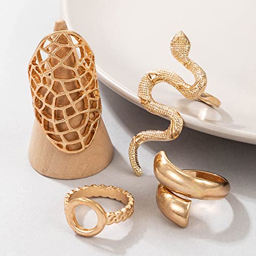 Plated Contemporary Finger Ring Set (JG-PC-RNGJ-2707)