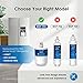 Waterdrop Plus 5231JA2002A NSF 401&53 Refrigerator Water Filter, Reduce PFAS, Replacement for LG® LT500P®, ADQ72910911, ADQ72910901, Kenmore 9890, GEN11042FR-08 (Package May Vary)