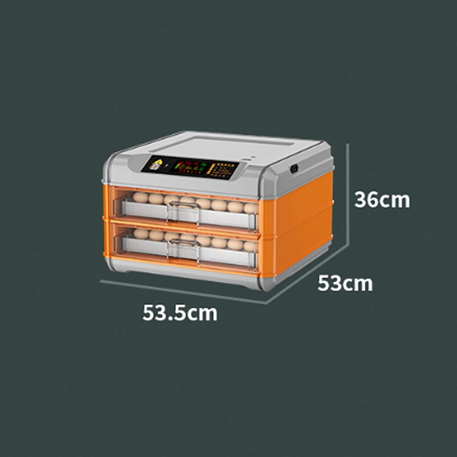 引き出し式インテリジェントインキュベーター、全自動128卵、鶏のアヒルのガチョウのウズラの鳥を孵化させるための自動回転付きの家禽孵化