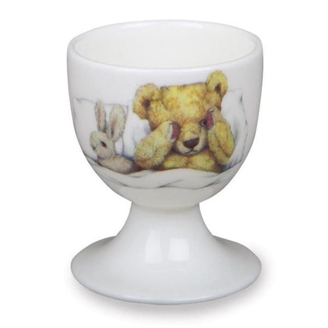 Gift Boxed Eggcup - Teddy Time Bone China Ceramic Made in England Bone China Ceramic Made in England