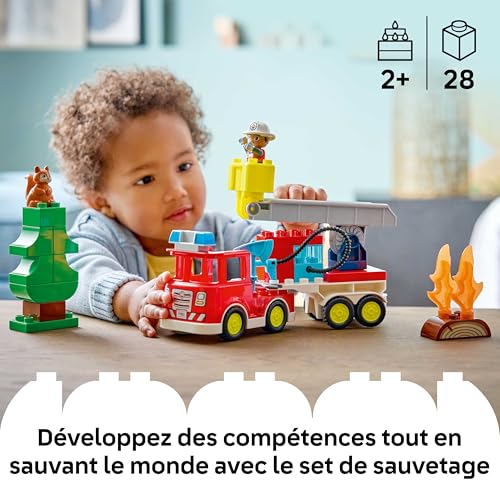 LEGO® DUPLO® Town 10473 Le camion de pompiers - vue 4