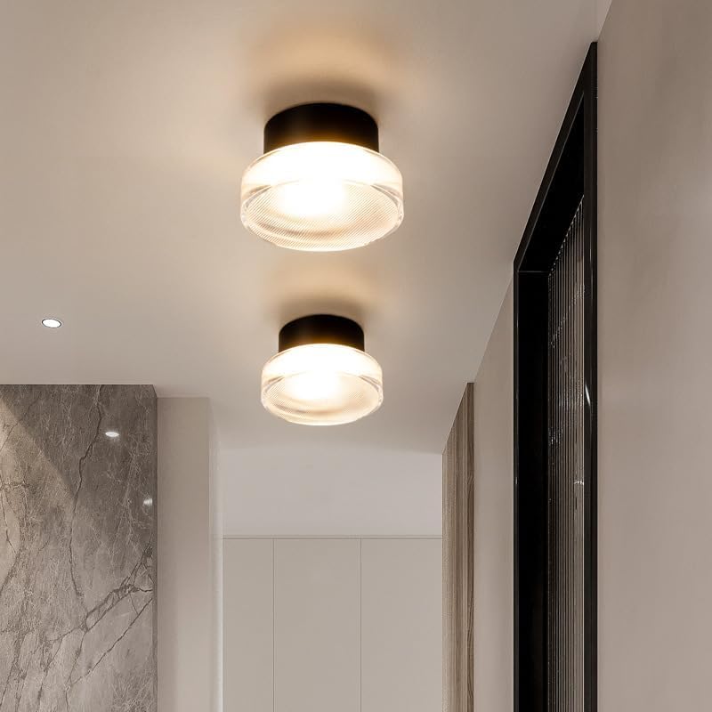 Apliques de pared de led redondo modernos para pasillo y hogar 5