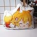 Ksydhwd Peluche Anime The Helpful Fox Senko San Peluche Bambola Cuscino Sewayaki Kitsune No Senko San Coda Modello Giocattolo Cosplay 50 Cm per Regalo