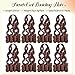 Synthetic French Curl Braiding Hair for Black Women 22 Inch 8 Packs Curly Braiding Hair for Box Braids 75g/Pack Tangle Free Bouncy French Curls Braiding Hair Extensions (22Inch,8 Packs,33#)
