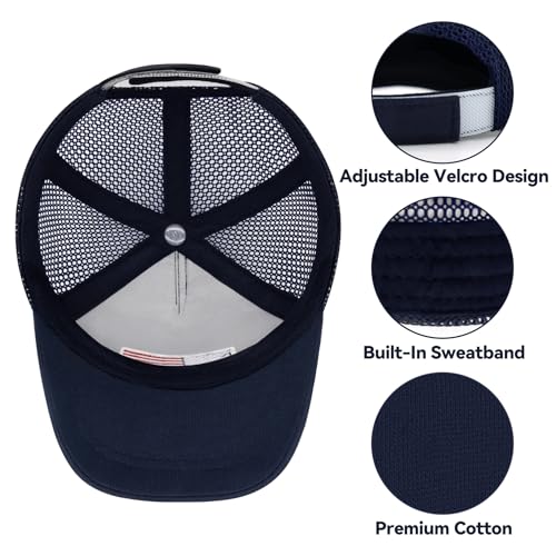 Olreco Toddler Baseball Hat Baby Baseball Cap Toddler American Flag Hat Infant Hats Baby Ball Cap 4th of July Kids USA Hats4