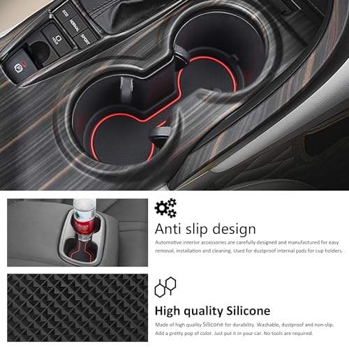 Portavasos Silicone para Toyota Camry 2018-2024, 2 Piezas miniatura 6