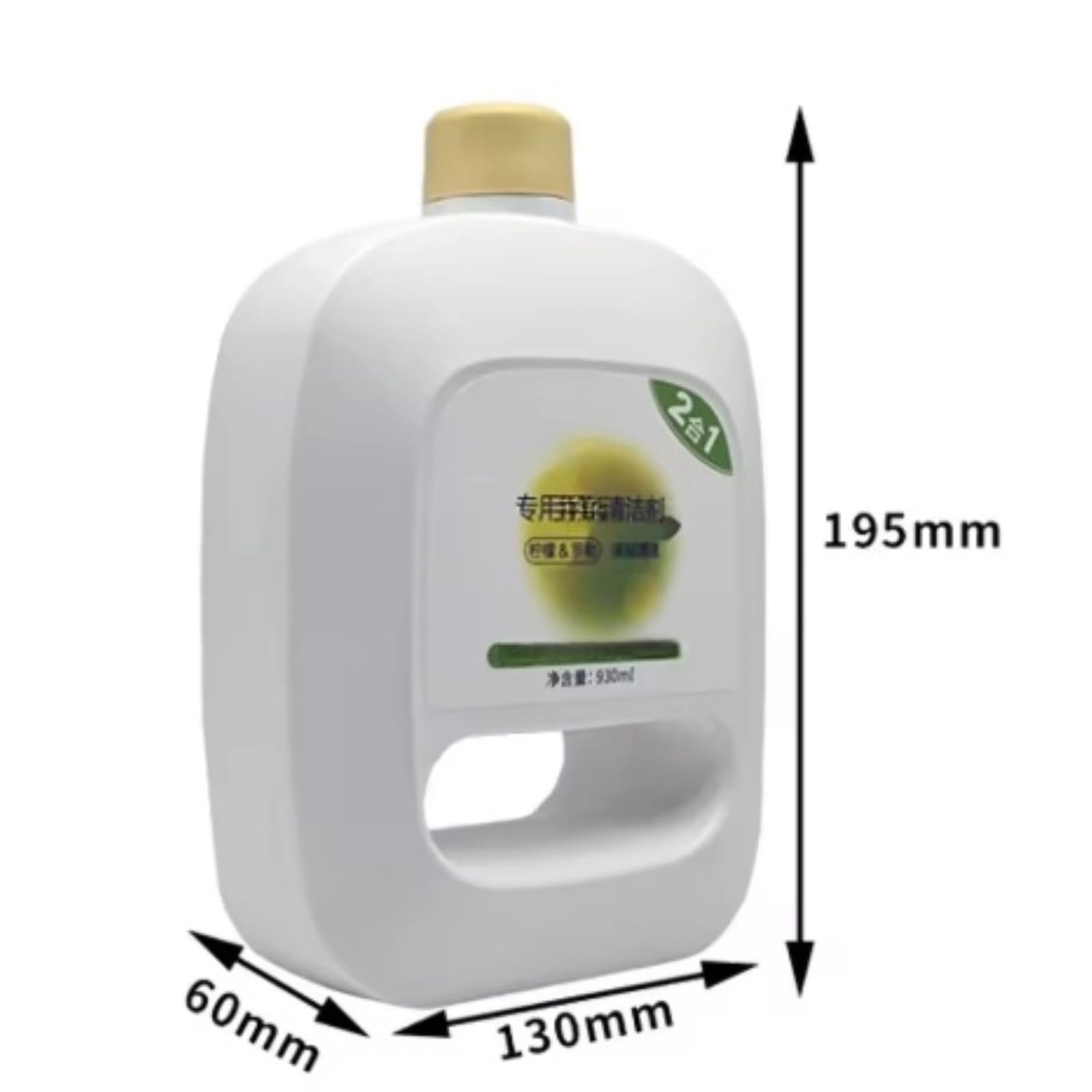 Liquido per la pulizia dei pavimenti。 Compatibile per Narwal Freo/Freo X Ultra/J4/J3/J2。 Profumato al Limone e Basilico 930ml, Soluzione Detergente Multi-Superficie(930mlx2)