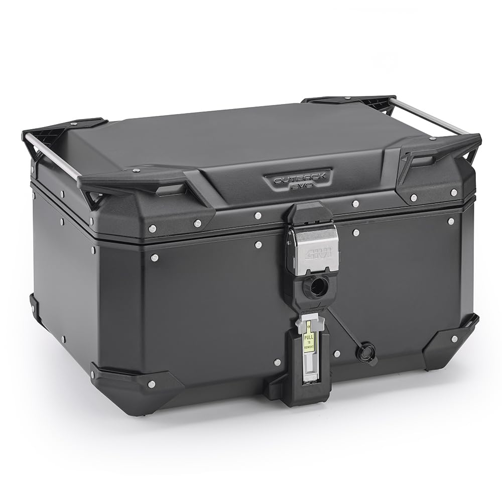 GIVI Monokey® Trekker Outback EVO 58 Litre Suitcase Without Lock Available Separately (Black)