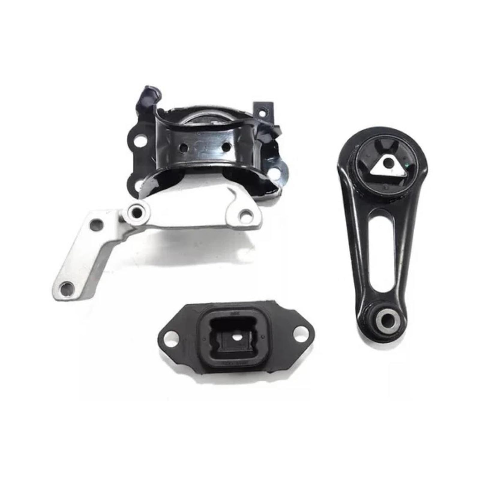 stabilizer 3X Car Black Engine Motor and Transmission Bracket Set for Nissan for Versa 1.6L 2012-2017 112101HS0A 112201HA0B