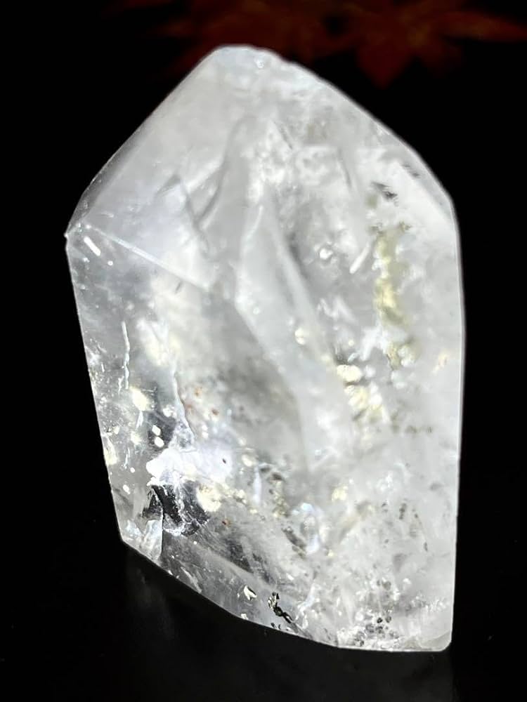 パイライトインクォーツ✨　レインボー　クリスタル　水晶　黄鉄鉱　ポイント Amazon.co.jp: パイライトインクォーツ レインボー クリスタル