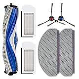 (7個) N20 Plus ロボット掃除機対応 ECOVACS DEEBOT N20 plus/N20 Pro Plus交換部品、ローラーブラシ1本、サイドブラシ2本、HEPAフィルター2個、モップパッド2個、アクセサリーキット