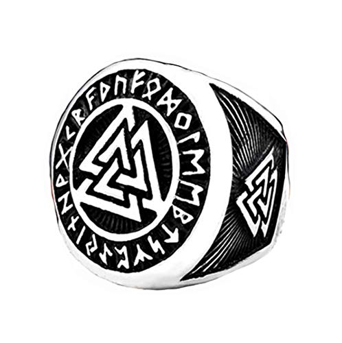 Bague acier inoxydable HIJONES : un bijou viking qui ne ternit jamais